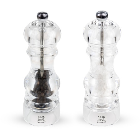 Набор мельниц для соли и перца NANCY Transparent 18см детальная картинка 