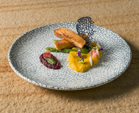 Тарелка плоская Ø27см MITO DENIM Gourmet детальная картинка 