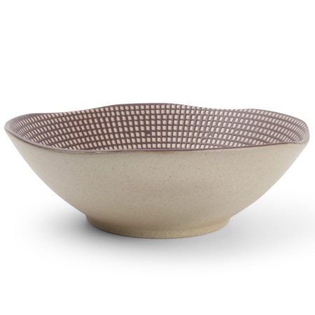 Салатник Ø19.5x(h)6.5cм 900мл Mosaic фиолетовый детальная картинка 