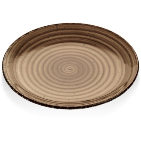 Тарелка Ø23см EO BPQ AVANOS Brown детальная картинка 