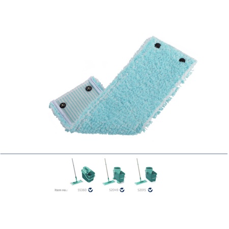 Сменная насадка для швабры Clean Twist XL - 42см - Extra Soft тряпка для деревянных полов детальная картинка 