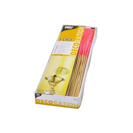 Деко-пика 15.5см ФЕЙЕРВЕРК, 100шт детальная картинка 