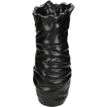 Ваза для цветов Fine 15.8x15.8x38.3см черная детальная картинка 