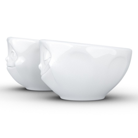 Набор чаш 100мл Tassen Dreamy & Happy белый, 2шт детальная картинка 