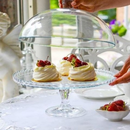 Тортница на ножке с крышкой Ø32см PATISSERIE детальная картинка 