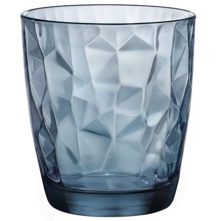Набор стаканов для воды 305мл DIAMOND синий, 6шт детальная картинка 