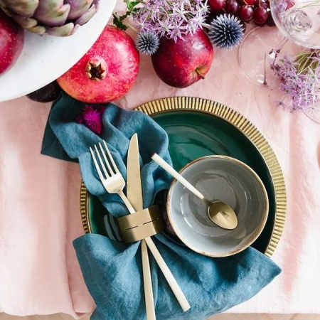 Набор колец для салфеток 5см CENTRO hexagonal silver, 4шт детальная картинка 