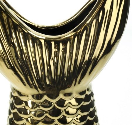 Ваза для цветов "Хвост золотой рыбки" 13.5x7.5x28.5см детальная картинка 