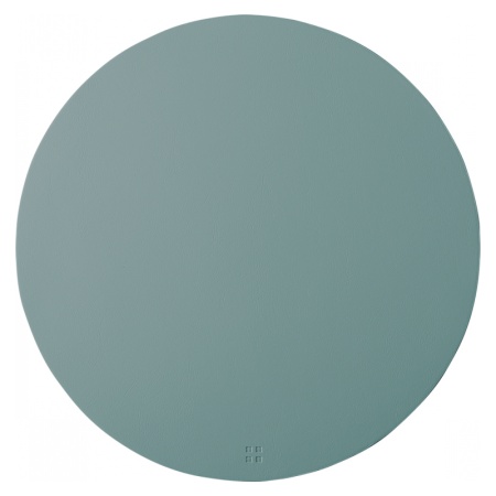 Плейсмат круглый ø38см PVC голубой детальная картинка 