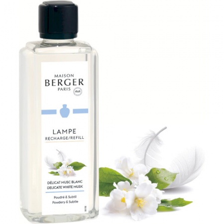 Аромат для лампы Берже «Белый мускус» (Delicate White Musk) 500мл детальная картинка 