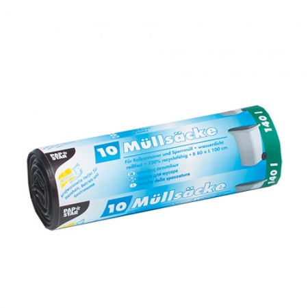 Мешок мусорный 140л, 10шт детальная картинка 
