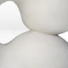 Ваза для цветов фарфоровая Organic 16x7.2x19.3см белая детальная картинка 