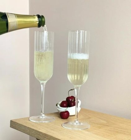 Набор бокалов для шампанского 210мл BACH flute, 4шт детальная картинка 