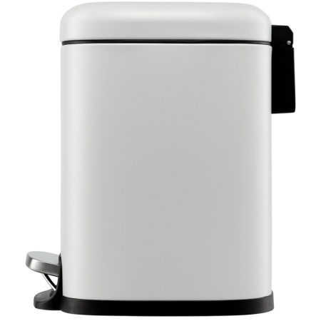 Ведро мусорное с педалью 6л светло-серое детальная картинка 