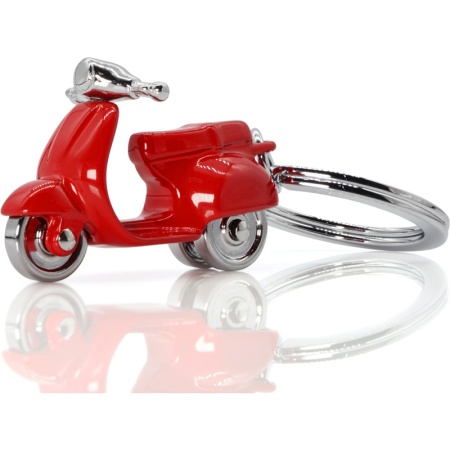 Брелок для ключей "Красный скутер" детальная картинка 