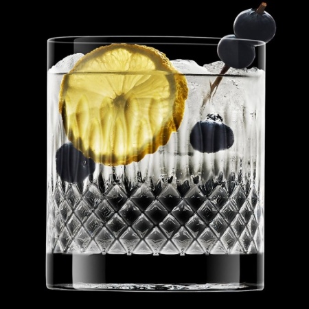 Набор стаканов для виски 380мл DOF Diamante, 4шт детальная картинка 