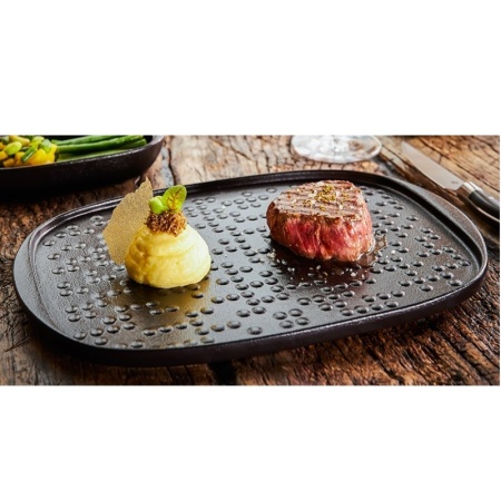 Блюдо 22.3x20.2x(h)1.9см STAGED детальная картинка 