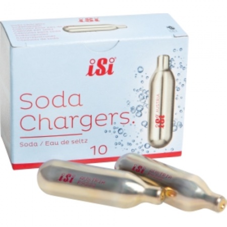 Капсулы для сифона SODA 10шт ISI детальная картинка 