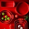 Емкость круглая для запекания APPOLIA 28см RED детальная картинка 