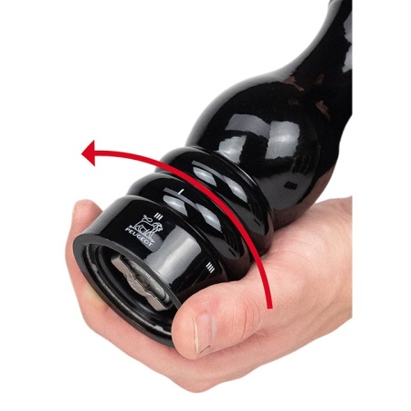 Мельница для перца PARIS Icon u'Select Lacquered Black 22см детальная картинка 