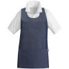 Фартук-пончо с карманом - цвет jeans - 60% хлопок, 40% полиэстер - 210г/м2 детальная картинка 