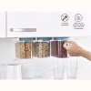 Набор из 3 подвесных контейнеров для хранения CupboardStore 1.3л темный опал детальная картинка 