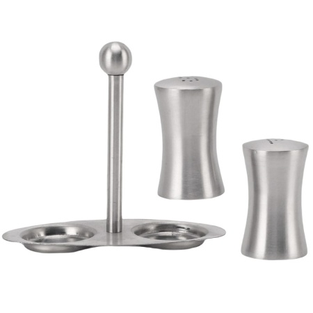 Набор для специй 15x11см - солонка и перечница Profi-Chef нерж.сталь детальная картинка 