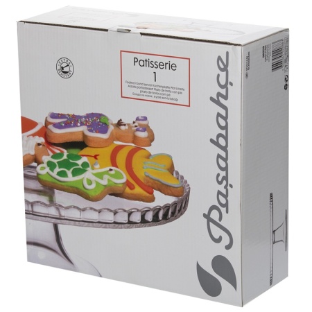 Тортница на ножке Ø28см с бортиком PATISSERIE детальная картинка 