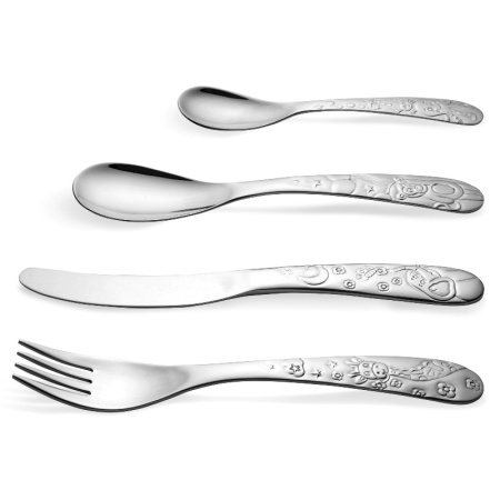 Набор 4 приборов в подарочной упаковке - GIRAFFE детальная картинка 