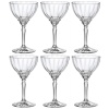 Набор бокалов для шампанского и коктейлей 240мл Espresso Martini FLORIAN, 6шт детальная картинка 