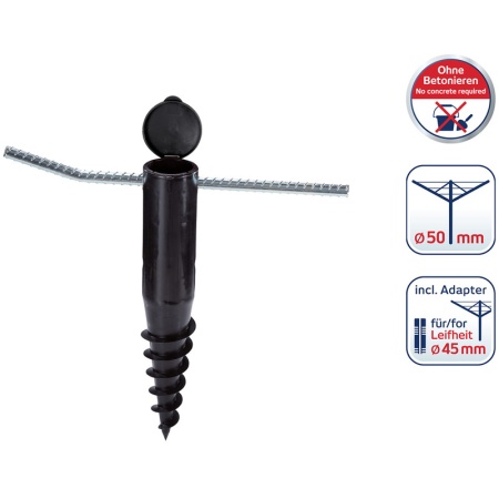 Крепление для сушилки-зонта Linomatic детальная картинка 