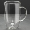 Кружка необжигающая 450мл термостойкое стекло, 2шт детальная картинка 