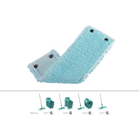 Сменная насадка для швабры Clean Twist M и Combi M - 33см Extra Soft тряпка для деревянных полов детальная картинка 