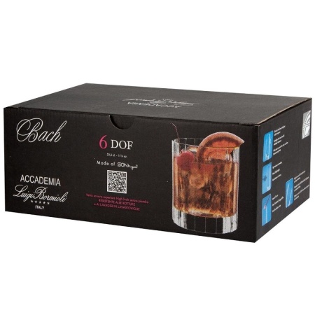 Набор стаканов для виски 335мл D.O.F. BACH, 6шт детальная картинка 