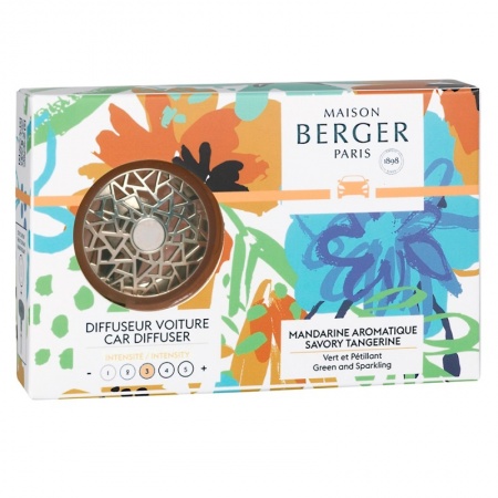 Автомобильный аромадиффузор-клипса «‎Освежающий мандарин» (Savory Tangerine) детальная картинка 