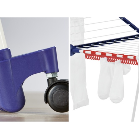 Сушилка для белья 87x167x66см Pegasus 200 Deluxe Mobile детальная картинка 