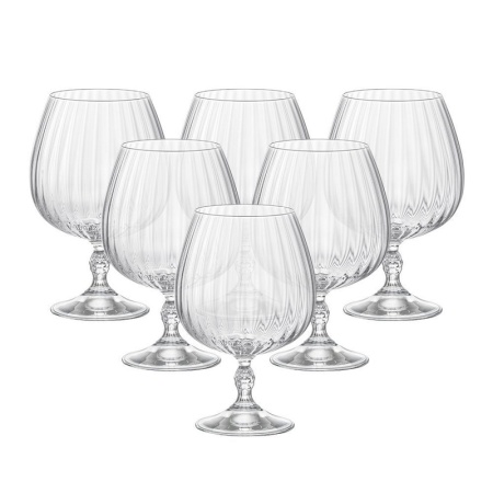 Набор бокалов для коньяка 650мл AMERICA'20s, 6шт детальная картинка 