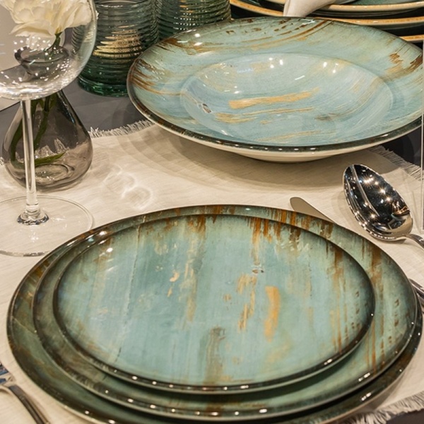 Фото Тарелка плоская Ø25см MADERA MINT Gourmet