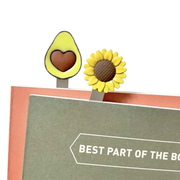 Фото Закладка для книг "Авокадо"