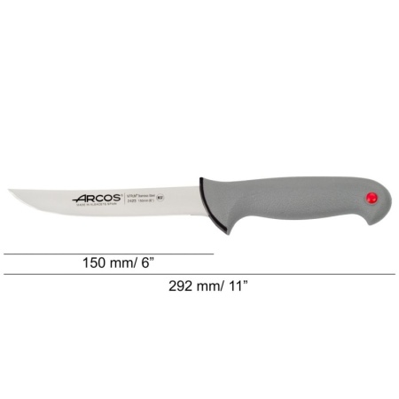 Нож обвалочный 15см прямой COLOUR PROF детальная картинка 