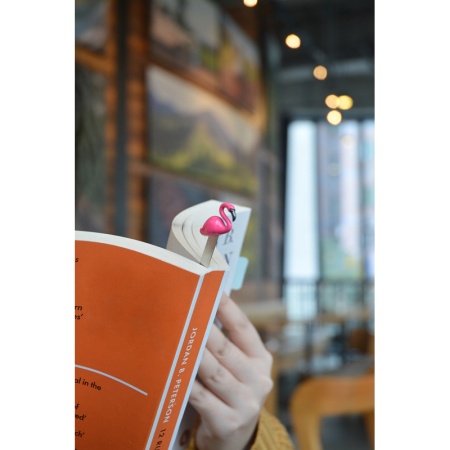 Закладка для книг "Фламинго" детальная картинка 