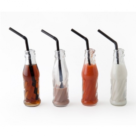 Миниатюрный стакан в виде бутылки для колы Ø3.5x11см 50мл детальная картинка 