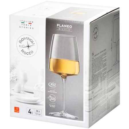 Бокал для белого вина 380мл PLANEO, 4шт детальная картинка 