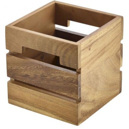 Подставка для столовых приборов Acacia 15x15x15см детальная картинка 