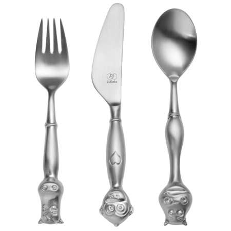 Набор детских столовых приборов Tom (3 предмета) детальная картинка 