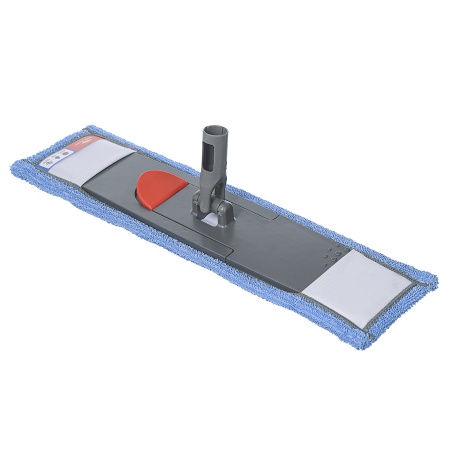 Швабра для мытья пола с телескопической ручкой 160см и насадкой детальная картинка 