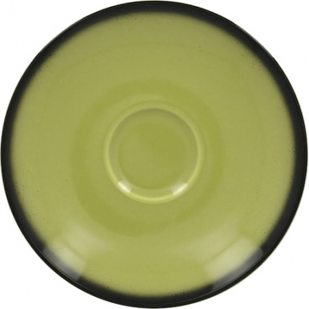 Блюдце Ø15x(h)1.7см для кофейной чашки CLCU23/CLCU23 светло-зеленого цвета LEA детальная картинка 