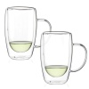 Кружка необжигающая 450мл термостойкое стекло, 2шт детальная картинка 