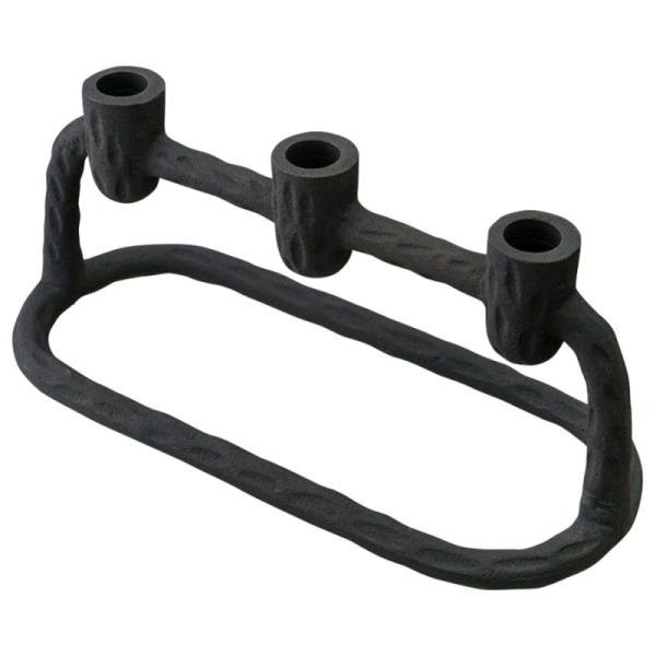 Фото Подсвечник Stery 14см черный – Designboom