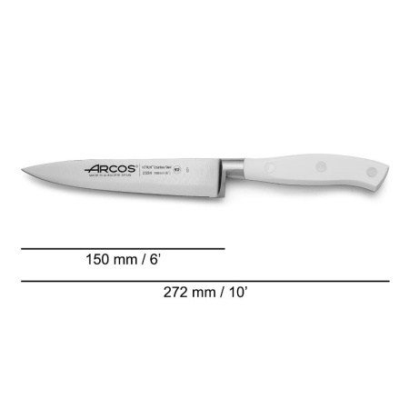 Набор кухонных ножей RIVIERA BLANC 3шт детальная картинка 